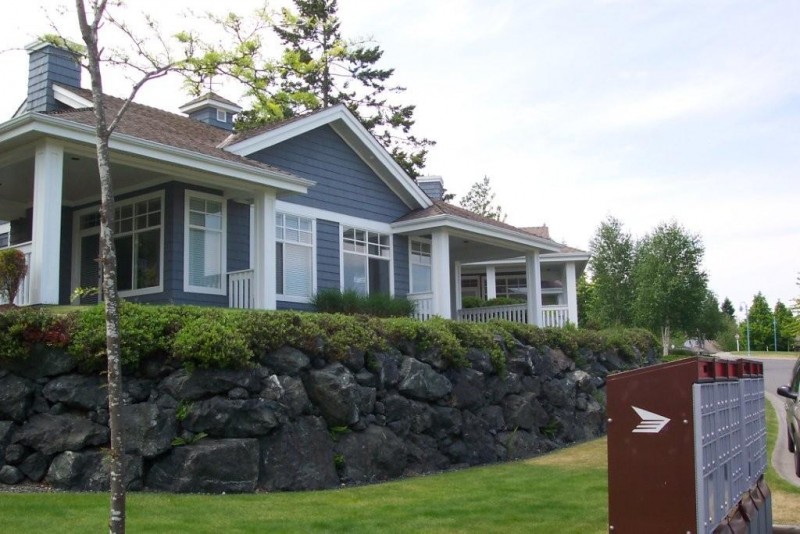 View of Cottages from Gabriola Drive Craig Bay