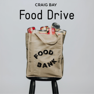 Food Drive Drop Zone Day @ Upper Beach Club Entrance